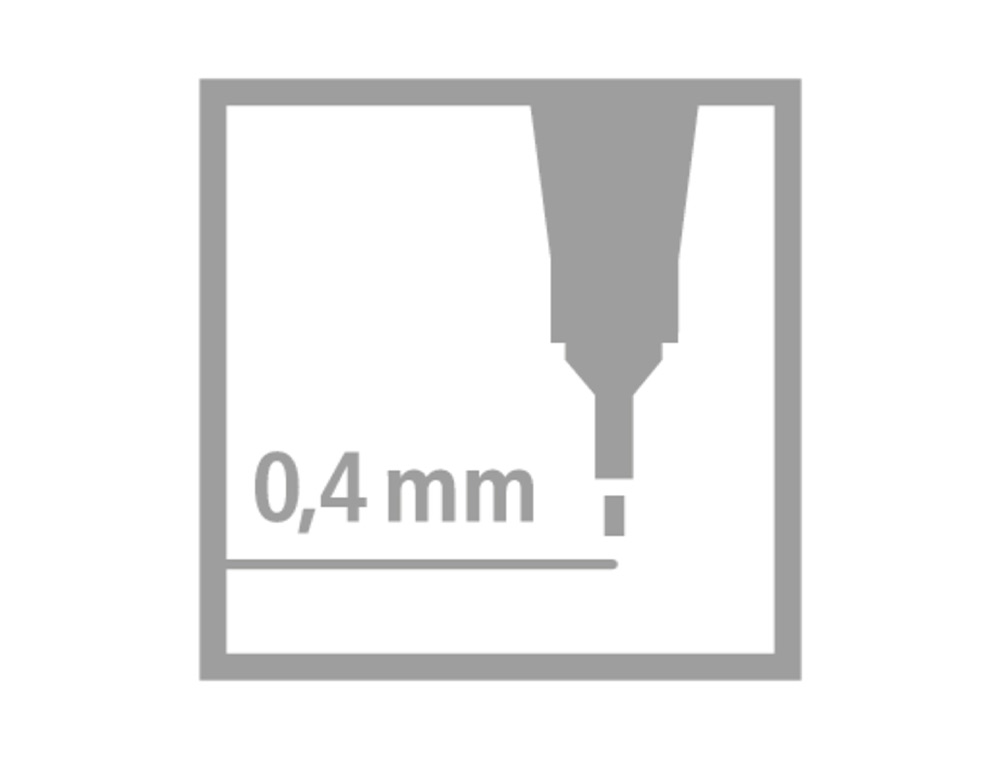 MARCADOR STABILO PONTA DE FIBRA POINT 88 ZEBRUI ESTOJO DE 20 MARCADORES SORTIDOS