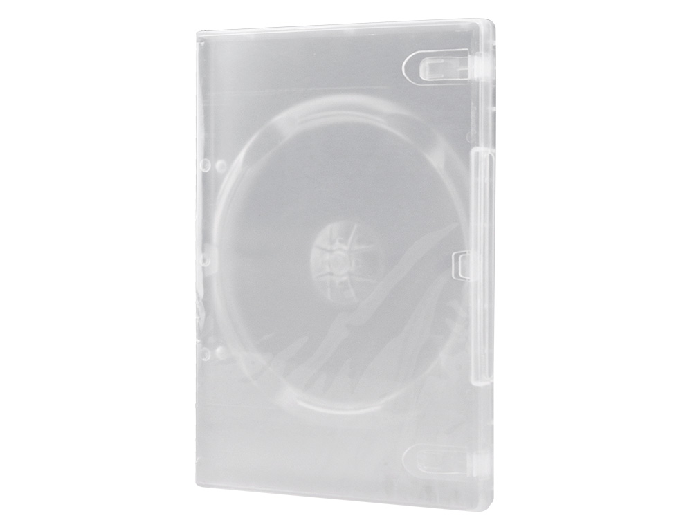 CAIXA DVD Q-CONNECT TRANSPAREN TE PACK DE 5 UNIDADES