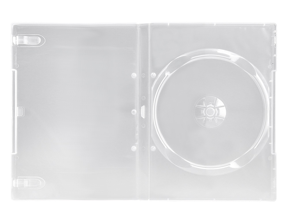 CAIXA DVD Q-CONNECT TRANSPAREN TE PACK DE 5 UNIDADES