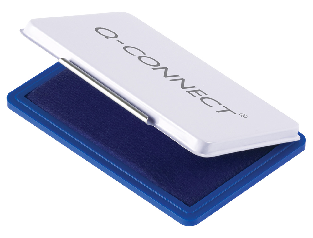 ALMOFADA PARA CARIMBOS Q-CONNECT 110X70 MM AZUL