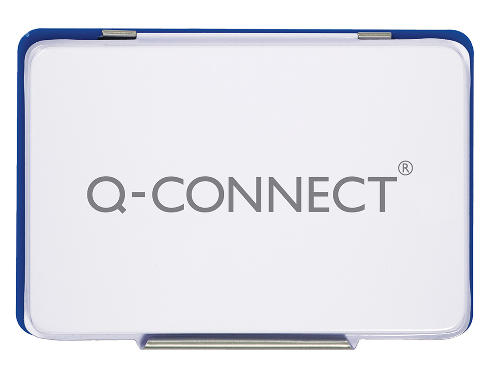 ALMOFADA PARA CARIMBOS Q-CONNECT 110X70 MM AZUL