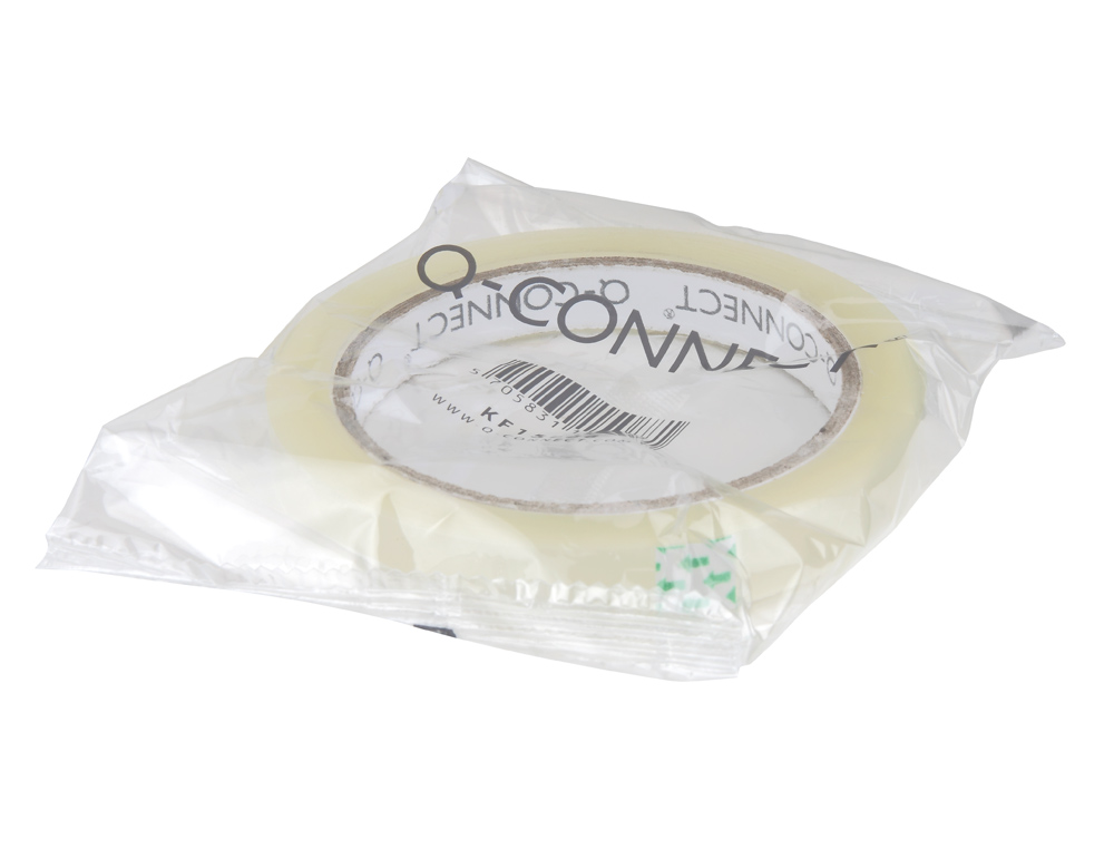 FITA ADESIVA Q-CONNECT 66 MT X 12 MM ENCELOFANADA