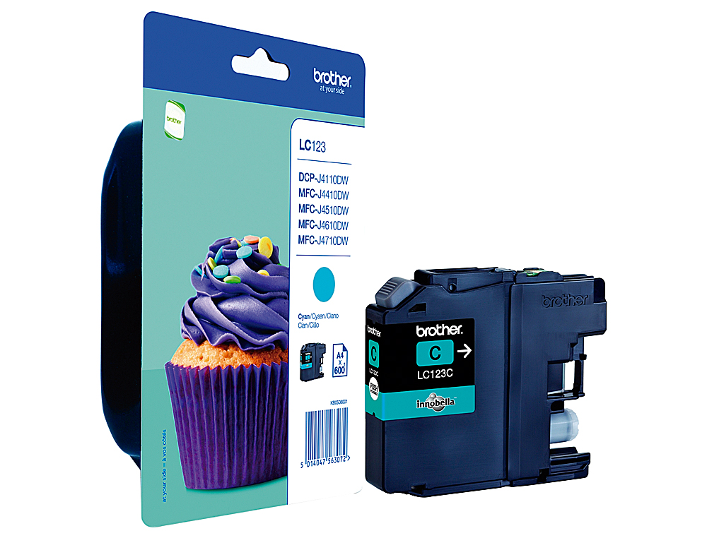 TINTEIRO BROTHER MFC-J4410DW/4510 DW CIAN -600 PAG