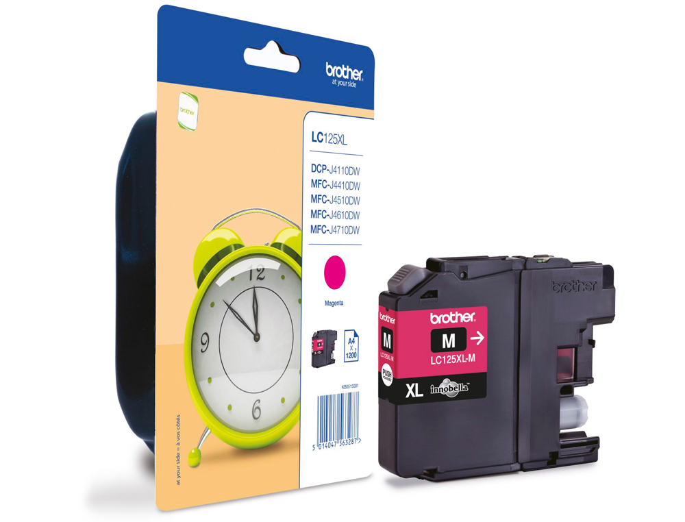 TINTEIRO BROTHER MFC-J4410DW/4510 DW MAGENTA ALTA CAPACIDADE1200 PAG