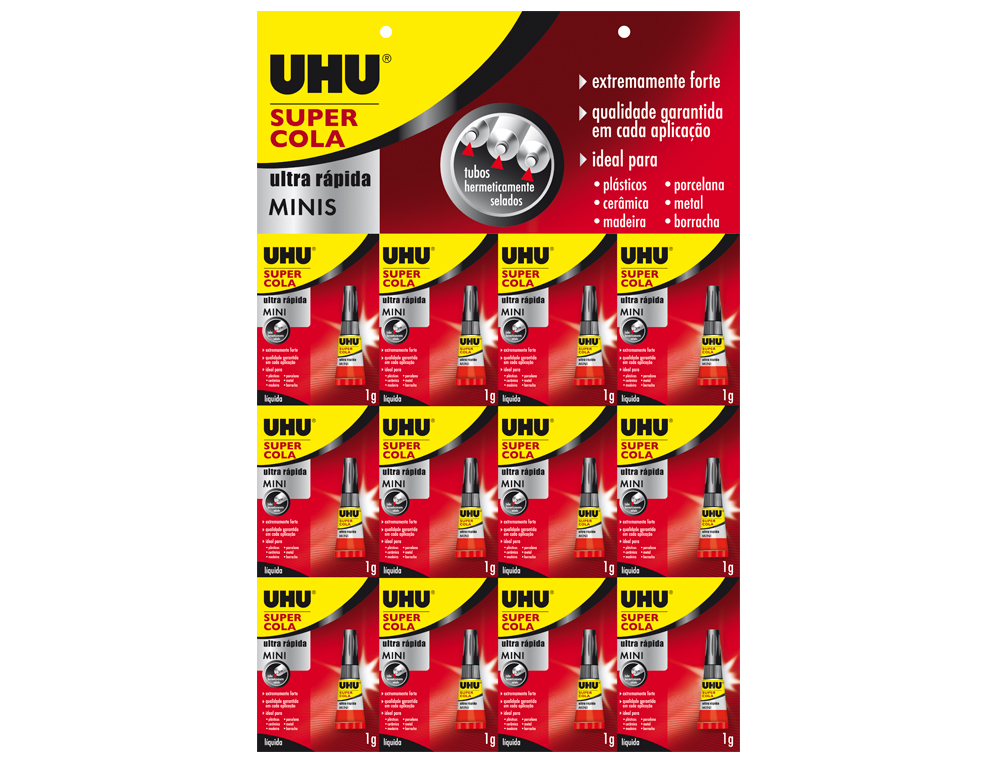 SUPER MINIS UHU 12 X 1GR