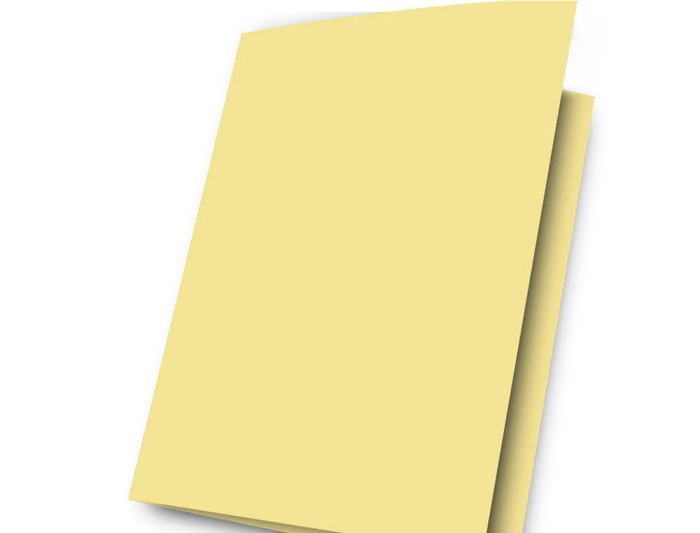 CLASSIFICADOR GIO CARTOLINA DIN A4 AMARELO PASTEL 180 GR