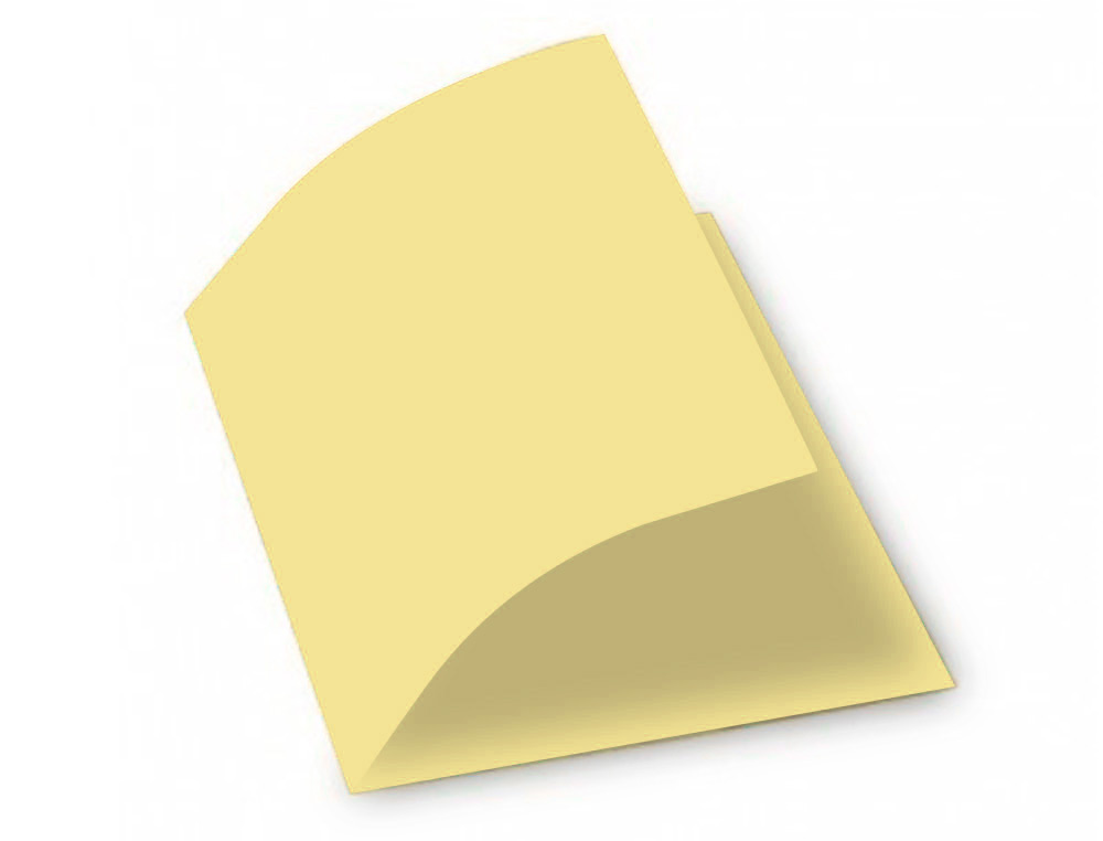 CLASSIFICADOR GIO CARTOLINA DIN A4 AMARELO PASTEL 180 GR