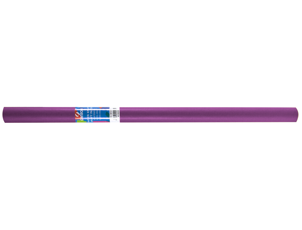 PAPEL KRAFT LIDERPAPEL ROLO VIOLETA 25X1 MT 65 GR