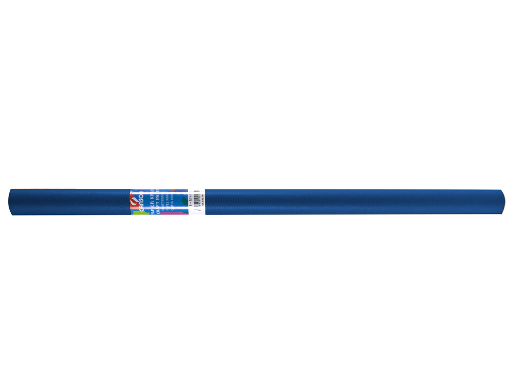 PAPEL KRAFT LIDERPAPEL ROLO AZUL 25X1 MT 65 GR
