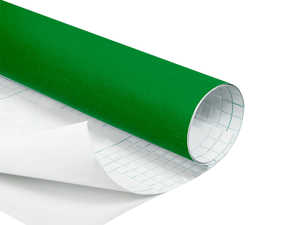 ROLO ADESIVO LIDERPAPEL UNICOLOR VERDE BRILHO ROLO DE 0,45 X 20 MT