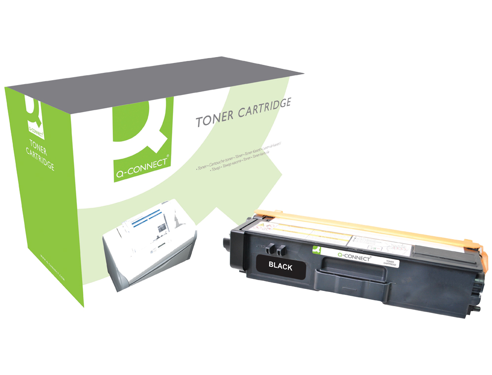 TONER Q-CONNECT COMPATIVEL BROTHER TN325BK HL-4140CN / 4150CDN / 4570CDW / 4570CDWT / DCP 9055CDN / 9270CDN / MFC 9460CD