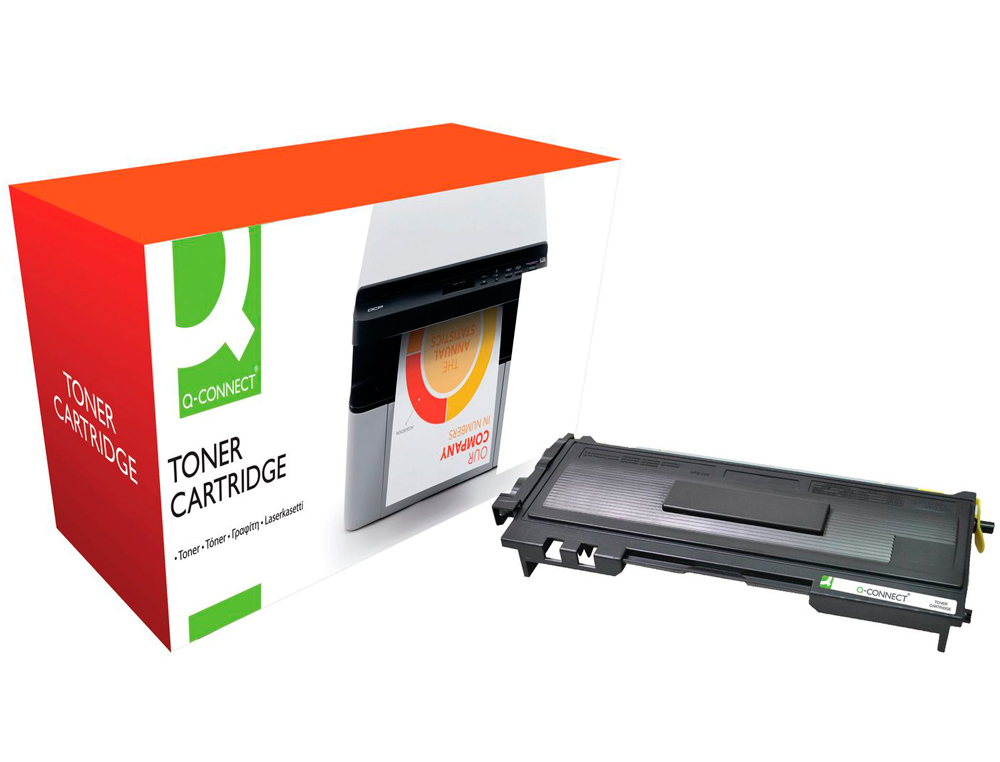 TONER Q-CONNECT COMPATIVEL BROTHER TN2010 HL-2130 / 2132 / 2135 PRETO 1.000 PAG.