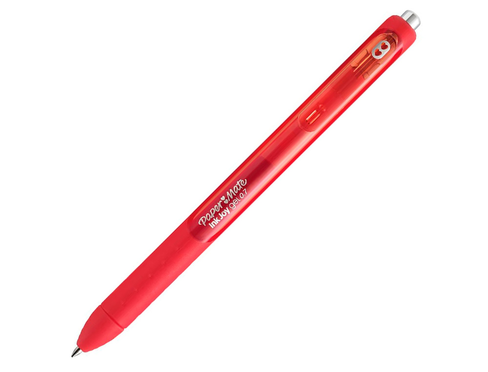 ESFEROGRAFICA PAPER MATE INKJOY RETRATIL GEL PEN TRAO 0,7 MM VERMELHO
