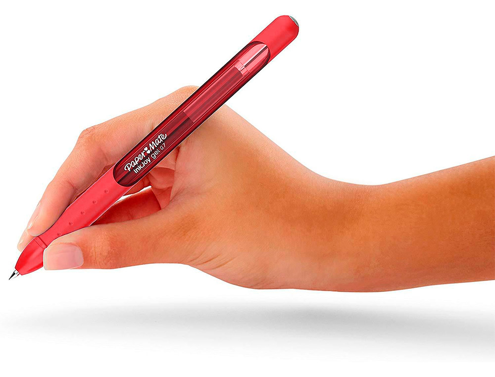 ESFEROGRAFICA PAPER MATE INKJOY RETRATIL GEL PEN TRAO 0,7 MM VERMELHO