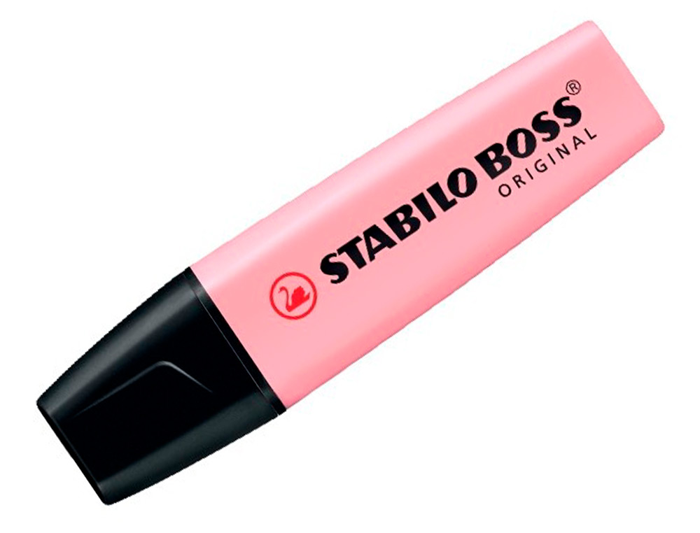 MARCADOR FLUORESCENTE STABILO BOSS 70 PASTEL ROSA