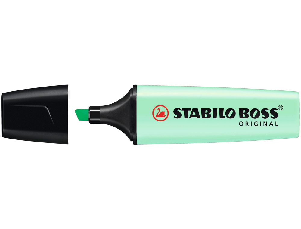 MARCADOR FLUORESCENTE STABILO BOSS 70 PASTEL MENTA