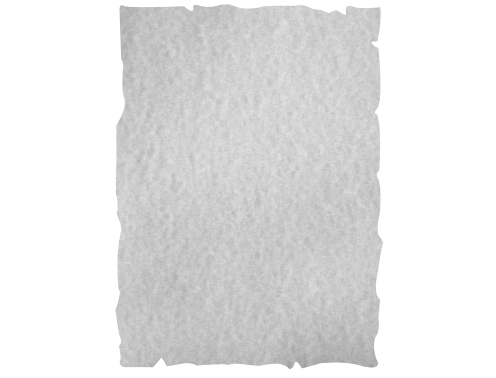 PAPEL DE COR LIDERPAPEL PERGAMINHO COM CANTOS A4 240 GR CINZA EMBALAGEM DE 10 FOLHAS