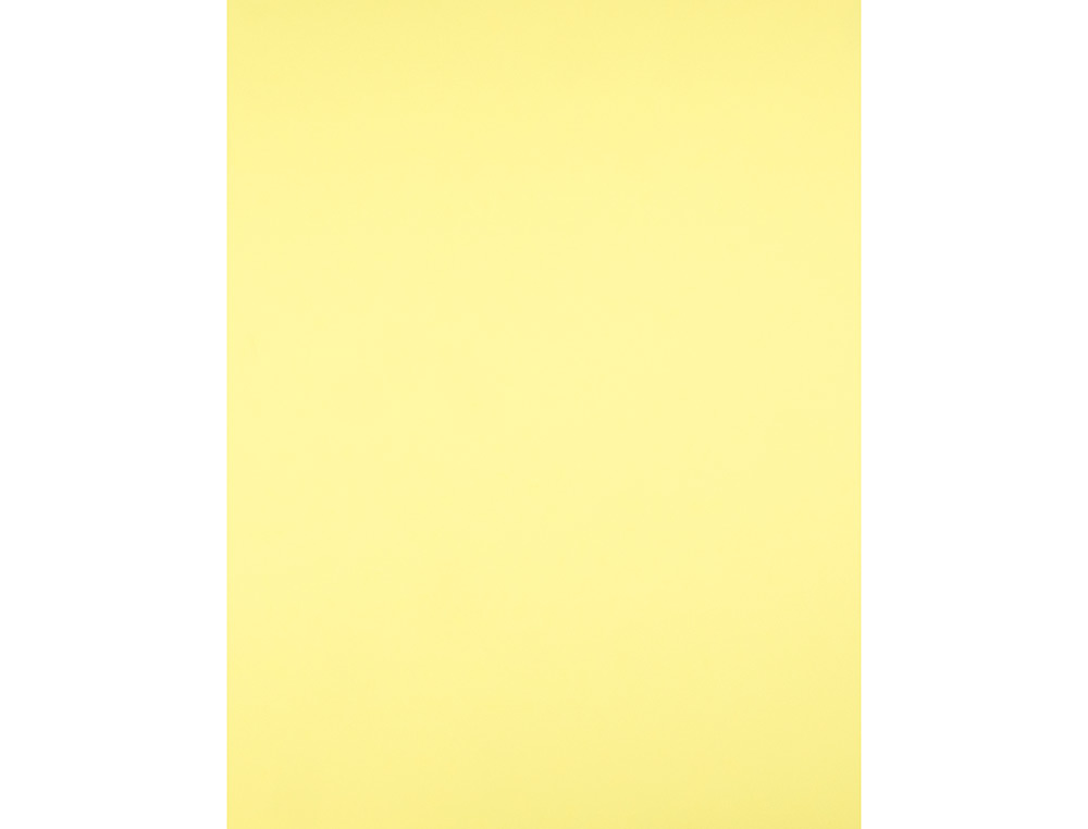 CARTOLINA LIDERPAPEL 50X65 CM 180 GR AMARELO MEDIO PACK DE 25 UNIDADES