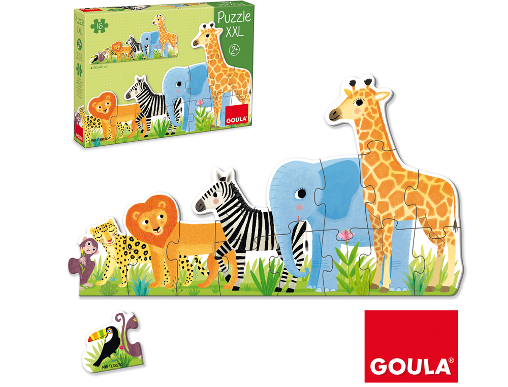 PUZZLE GOULA XXL SELVA 16 PECAS
