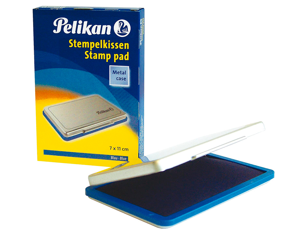 ALMOFADA PARA CARIMBOS PELIKAN N 2, 7 X 11 CM AZUL