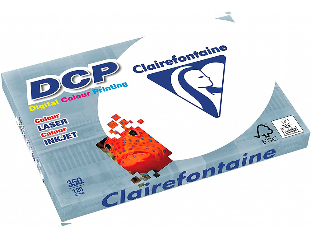PAPEL FOTOCOPIA CLAIREFONTAINE DIN A3 350 GR EMBALAGEM DE 125 FOLHAS