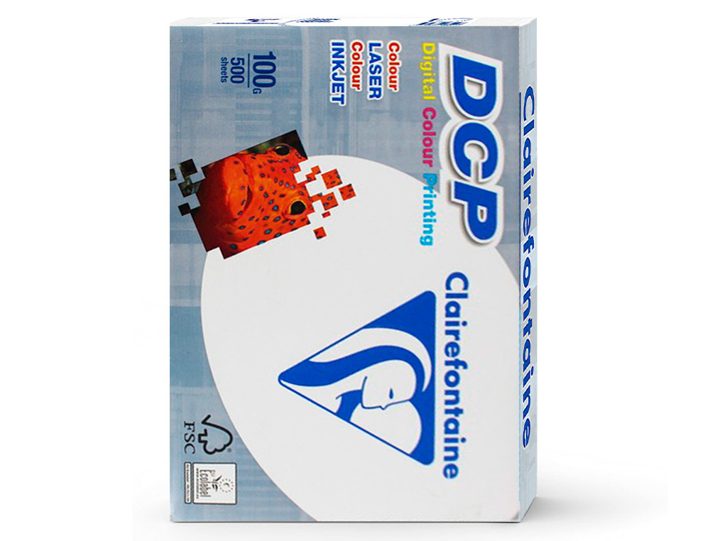 PAPEL FOTOCOPIA CLAIREFONTAINE DIN A3 100 GR EMBALAGEM DE 500 FOLHAS