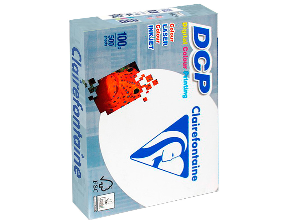 PAPEL FOTOCOPIA CLAIREFONTAINE DIN A3 100 GR EMBALAGEM DE 500 FOLHAS