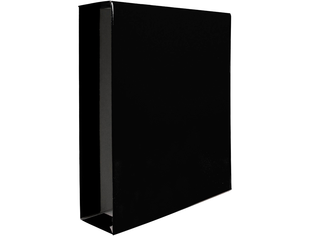 CAIXA PARA PASTA DE ARQUIVO LIDERPAPEL CARTAO FOLIO DOCUMENTA LOMBADA 82MM COR PRETO