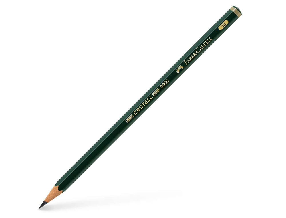 LAPIS DE GRAFITE FABER 9000 5B UNIDADE