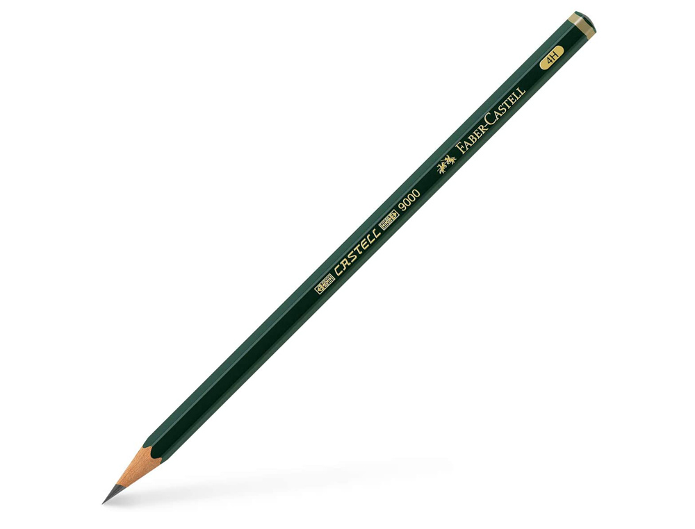 LAPIS DE GRAFITE FABER 9000 4H UNIDADE