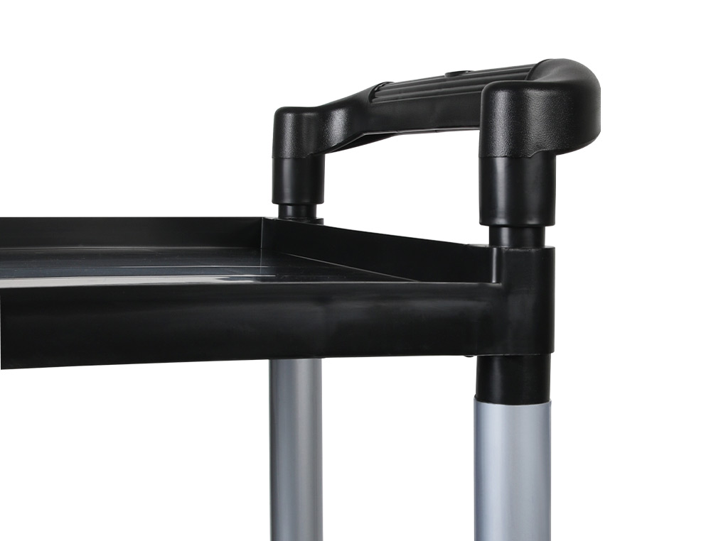 CARRO DE SERVICO MULTIFUNCIONAL Q-CONNECT 3 PRATELEIRAS EM PLASTICO 830X420X970 MM