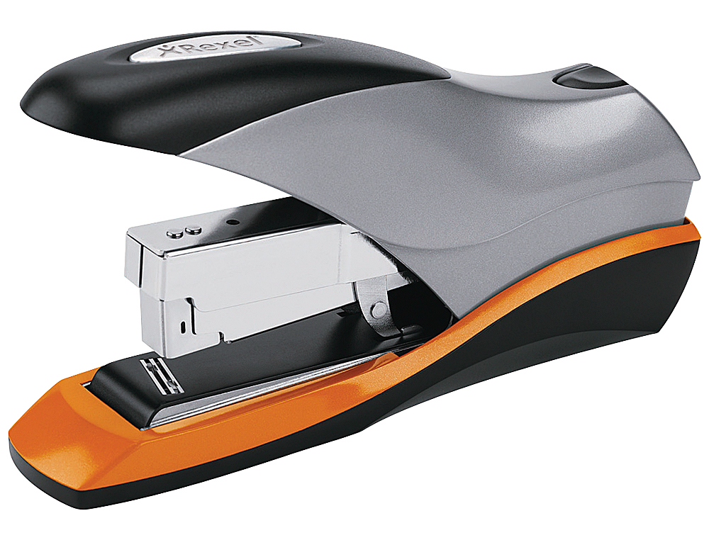 AGRAFADOR REXEL OPTIMA 70 CAPACIDADE 70 FOLHAS COR CINZA