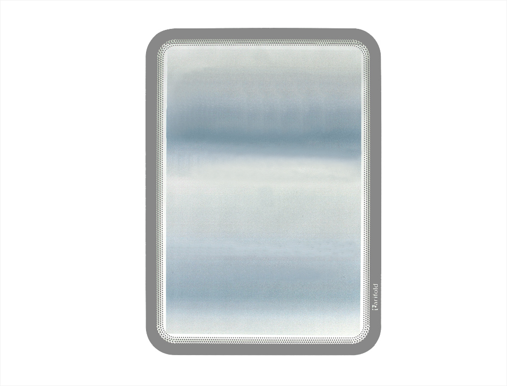 MOLDURA PORTA-ANUNCIO ADESIVA COM FECHO MAGNETICO TARIFOLD DIN A4 EM PVC COR PRATA PACK DE 2 UNIDADES