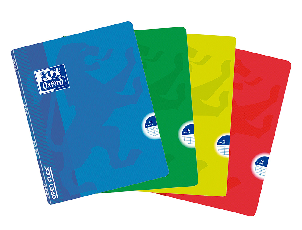 CADERNO AGRAFADO OXFORD OPENFLEX DIN A5 48 F PAUTADO CORES SORTIDAS