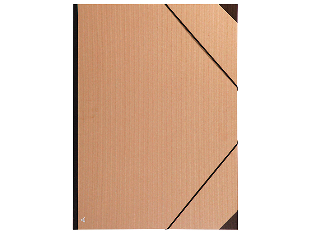 PASTA DE ELASTICOS CLAIREFONTAINE DIN A2 EM KRAFT CASTANHO