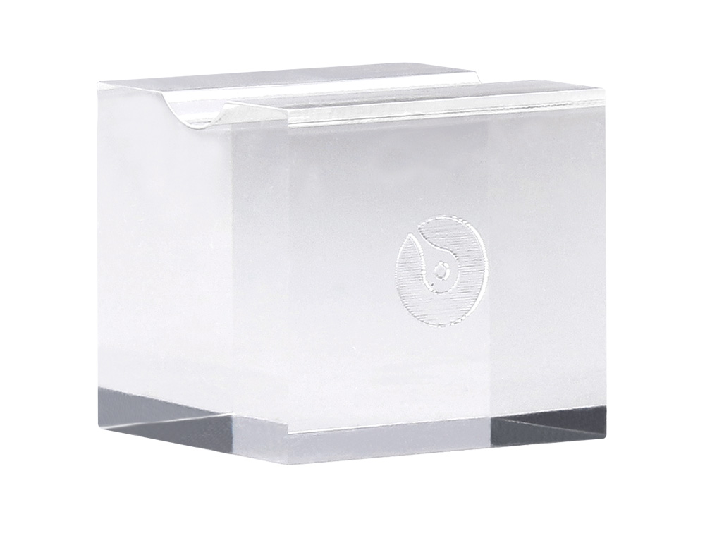 BLOCO METACRILATO TRANSPARENTE 300 X 300 X 300 MM.