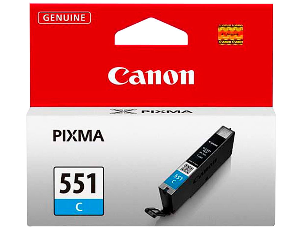 TINTEIRO CANON CLI-551 MG5450 / IP7250 / MG6350 CIAN