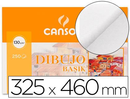 PAPEL DE DESENHO BASIK 32.5X46 130 GR SEM ESQUADRIA
