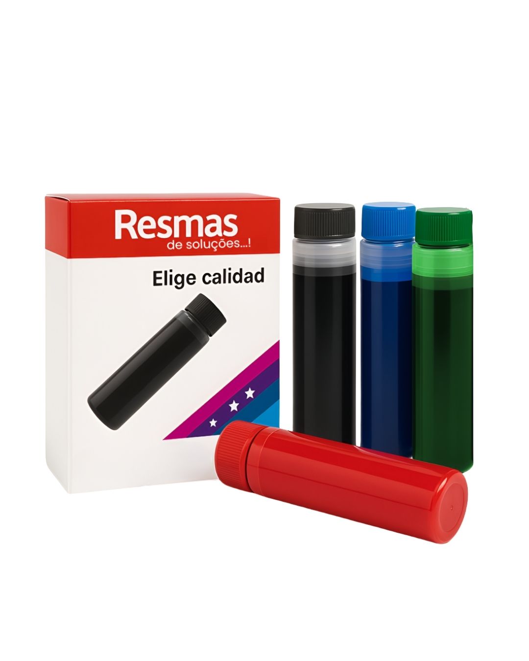 Recarga Marcador quadro branco resmas  azul